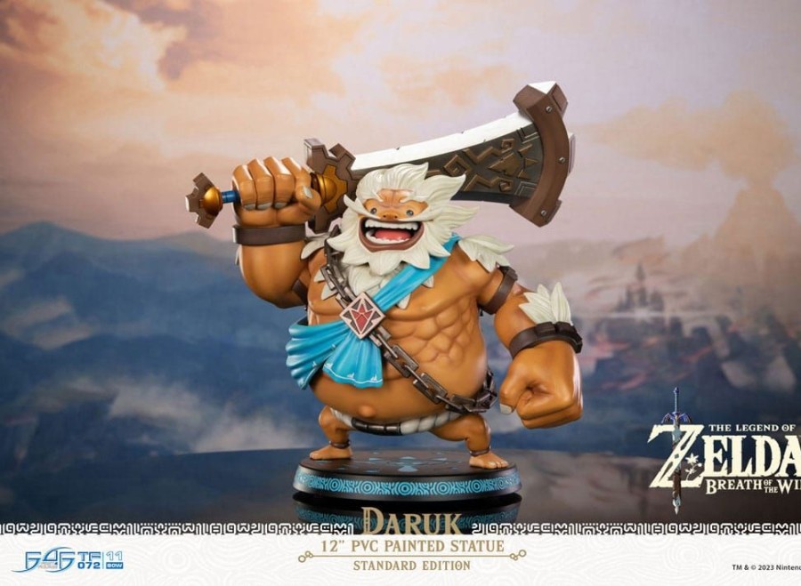 Categories Animetal | The Legend Of Zelda Breath Of The Wild Pvc Statue Daruk Standard Edition 29 Cm