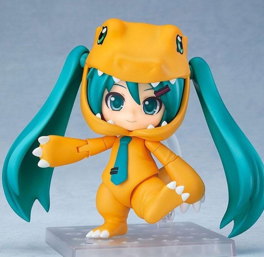 Categories Animetal | Character Vocal Series 01 Nendoroid Hatsune Miku: Kigurumi Agumon Ver.