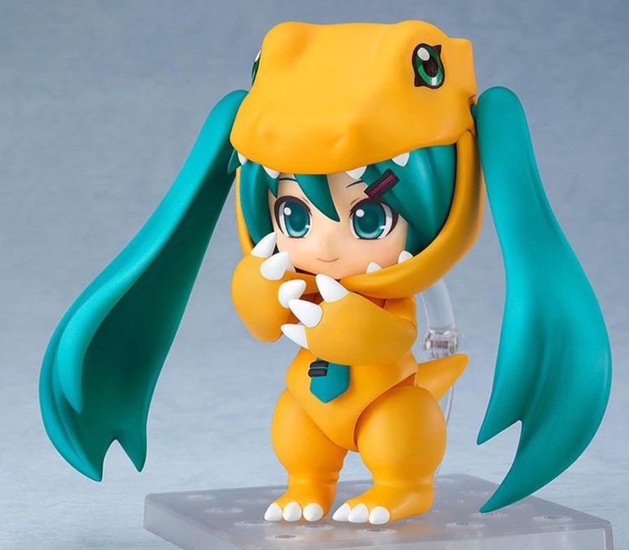 Categories Animetal | Character Vocal Series 01 Nendoroid Hatsune Miku: Kigurumi Agumon Ver.