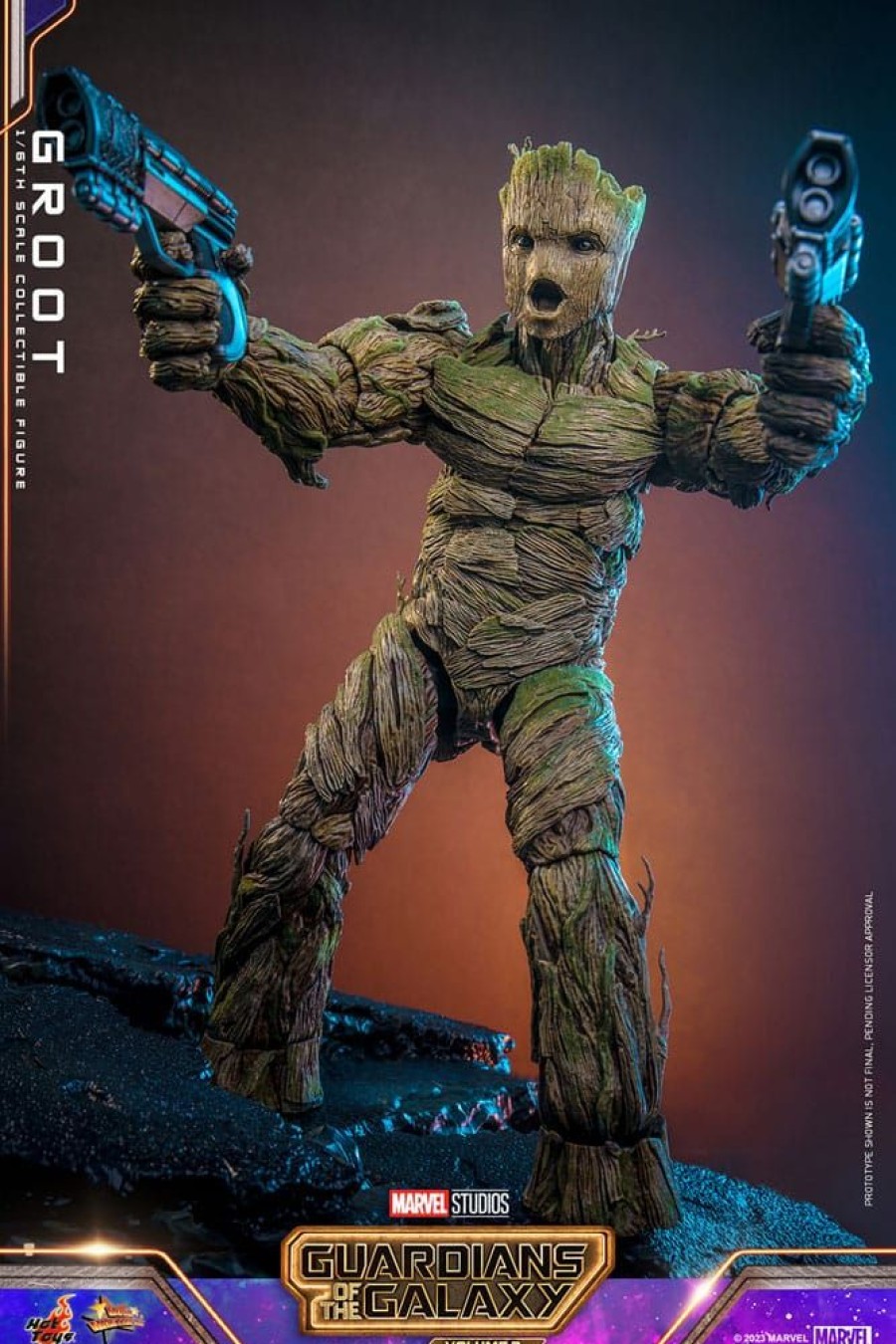 Categories Animetal | Guardians Of The Galaxy Vol. 3 Movie Masterpiece Action Figure 1/6 Groot 32 Cm