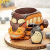 Categories Animetal | My Neighbor Totoro Diorama / Storage Box Catbus & Totoro