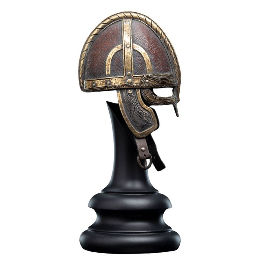 Categories Animetal | Lord Of The Rings Replica 1/4 Rohirrim Soldier Helmet 14 Cm