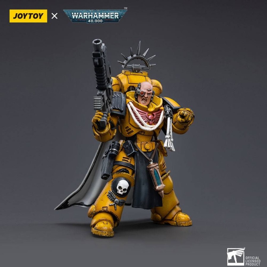 Categories Animetal | Warhammer 40K Action Figure 1/18 Imperial Fists Primaris Captain 12 Cm