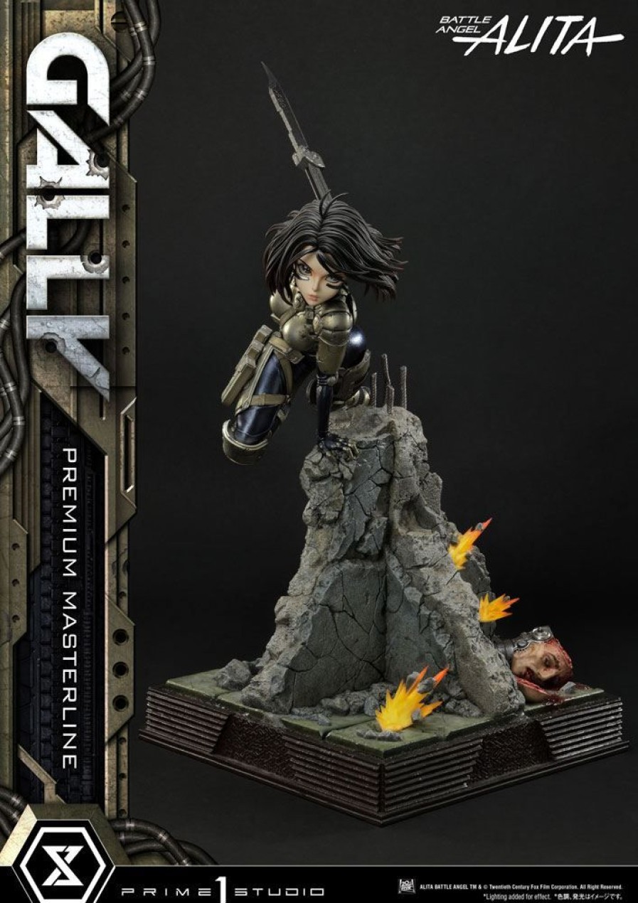 Limited Edition Statues Animetal | Alita: Battle Angel Statue 1/4 Gally 55 Cm