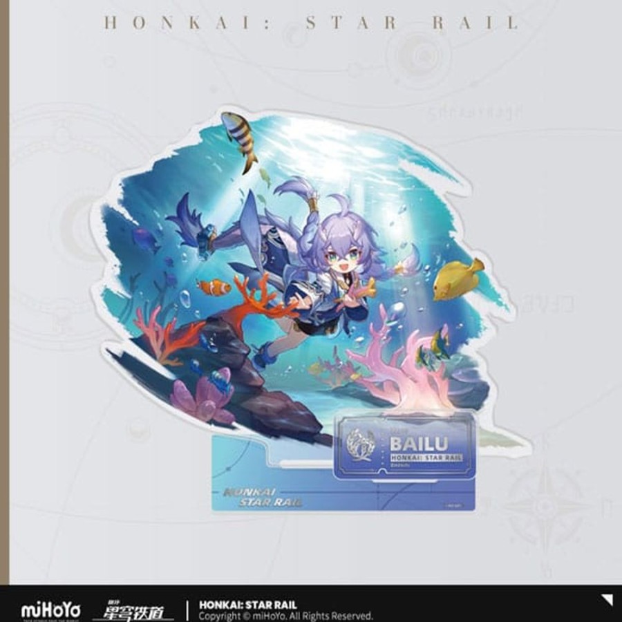 Categories Animetal | Honkai: Star Rail Acryl Figure: Bailu 20 Cm