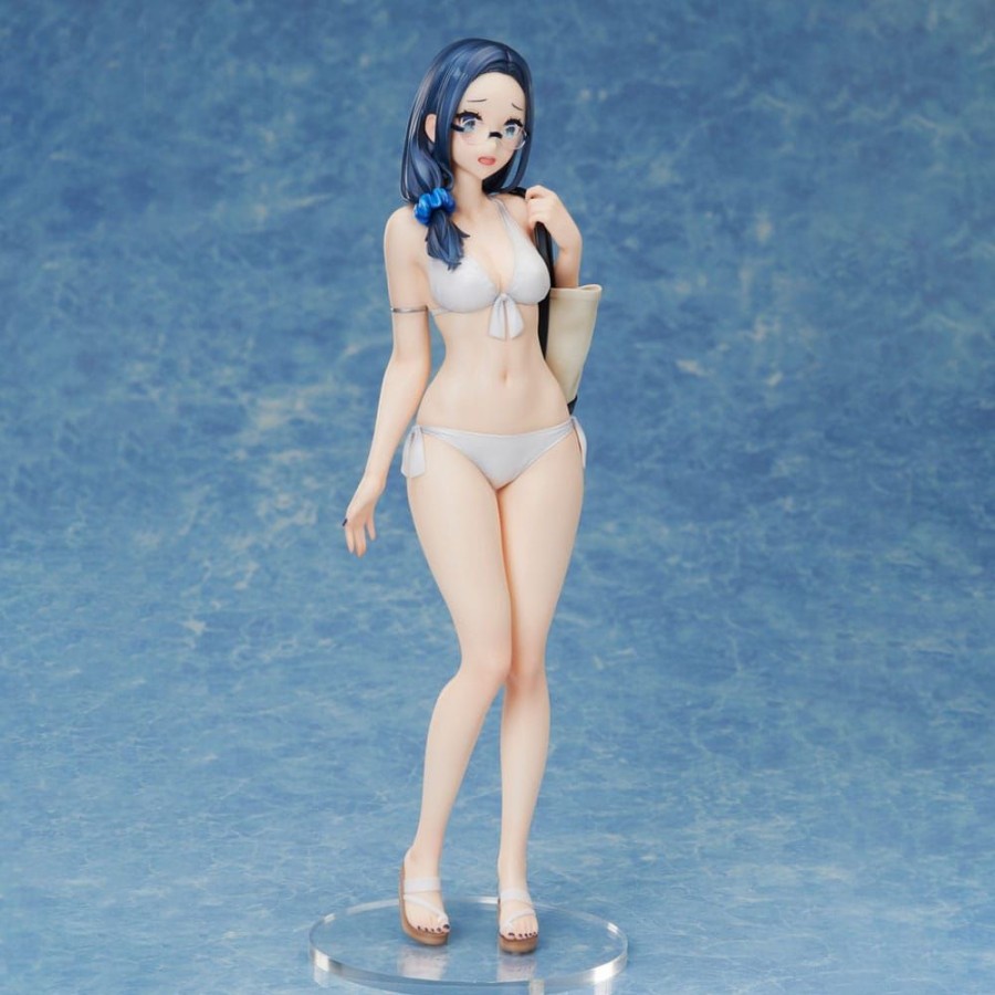 Categories Animetal | 92M Illustration Pvc Statue Myopic Sister Date-Chan Swimsuit Ver. 26 Cm