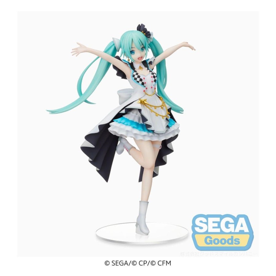 Categories Animetal | Hatsune Miku Spm Pvc Statue Stage Sekai Miku 21 Cm