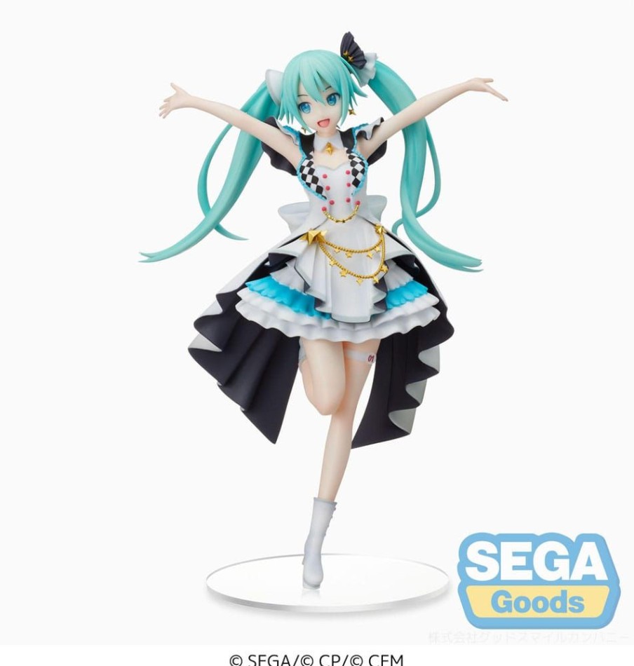 Categories Animetal | Hatsune Miku Spm Pvc Statue Stage Sekai Miku 21 Cm