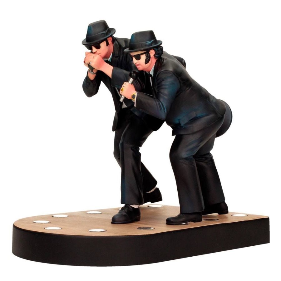 Categories Animetal | Blues Brothers Statue Jake & Elwood On Stage 17 Cm