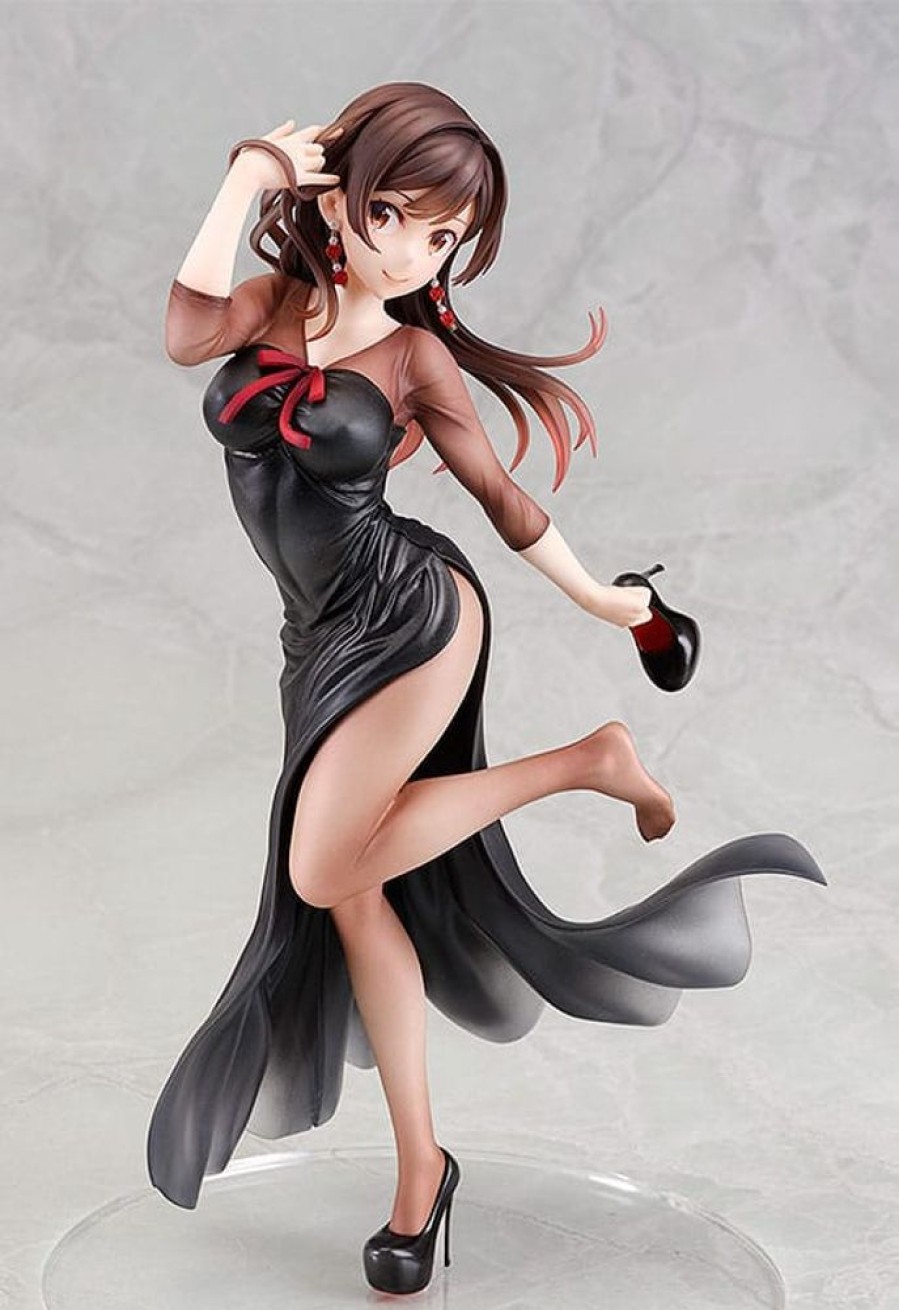 Categories Animetal | Rent-A-Girlfriend Pvc Statue 1/7 Chizuru Mizuhara: Party Dress Ver. 23 Cm