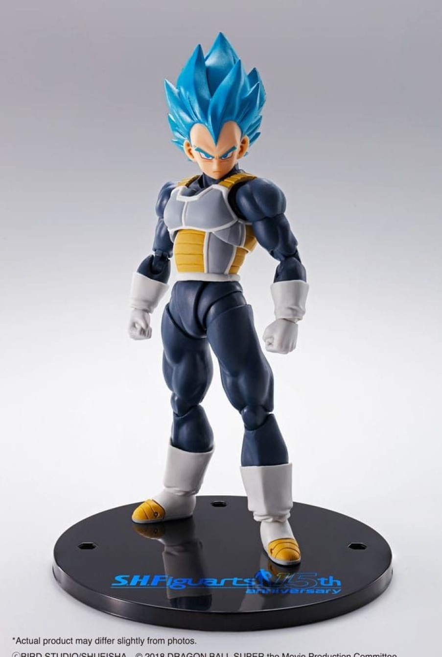 Categories Animetal | Dragon Ball Super S.H. Figuarts Action Figure Vegeta Super Saiyan Blue (15Th Anniversary Version) 14 Cm