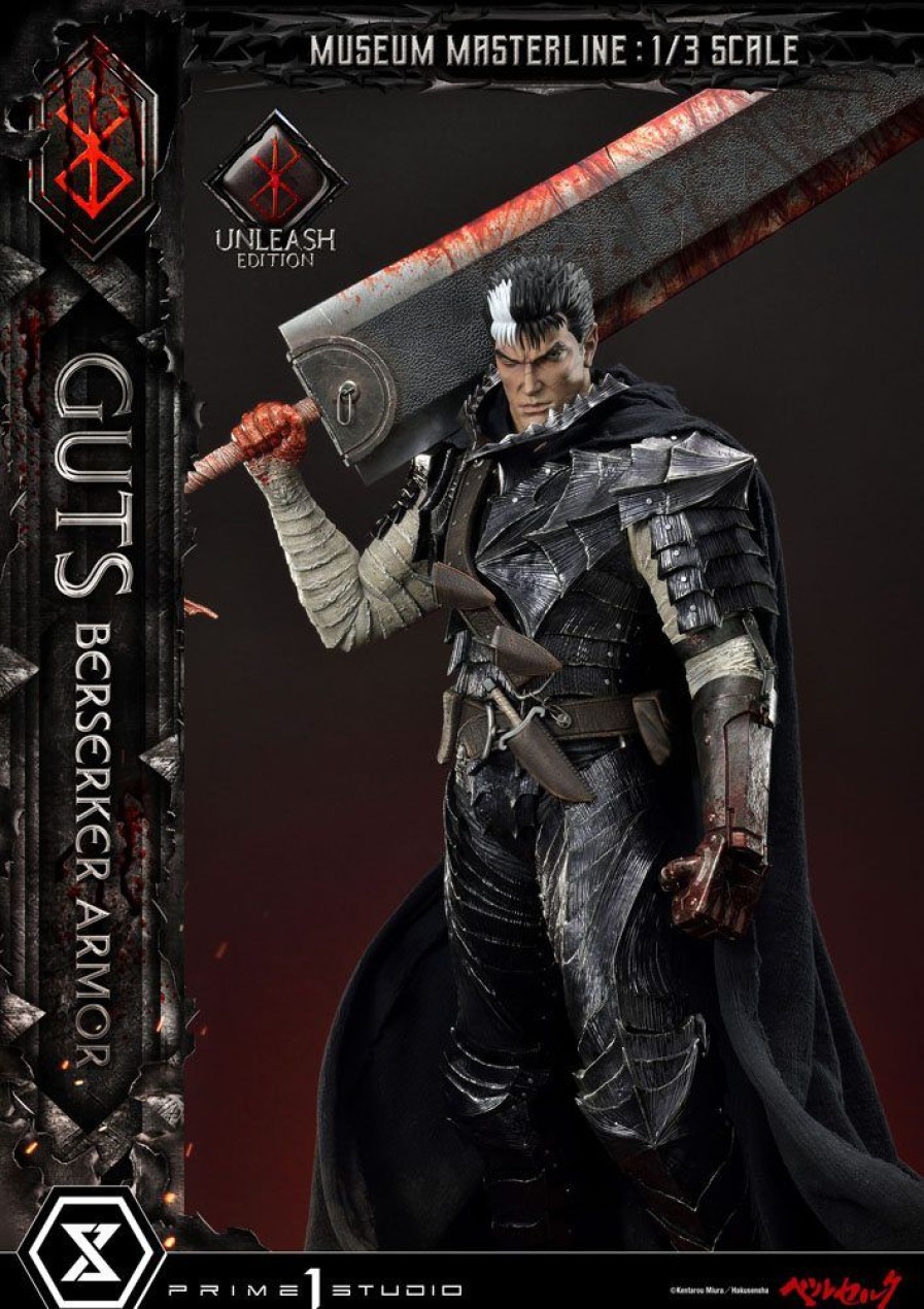 Limited Edition Statues Animetal | Berserk Museum Masterline Statue 1/3 Guts Berserker Armor Unleash Edition 121 Cm