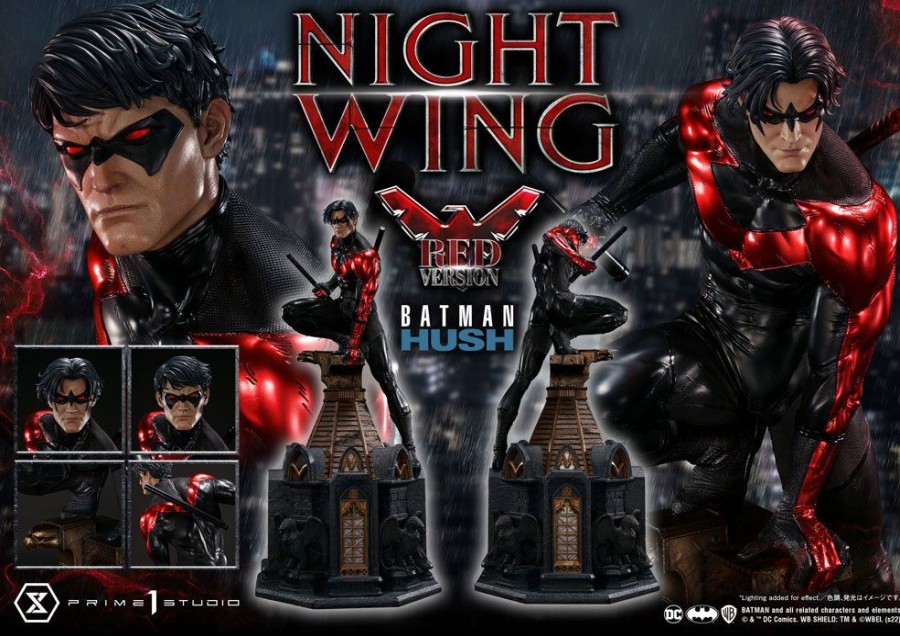 Categories Animetal | Batman Hush Statue Nightwing Red Version 87 Cm