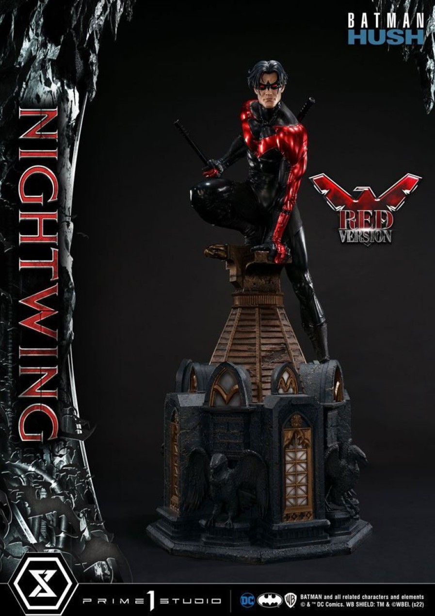 Categories Animetal | Batman Hush Statue Nightwing Red Version 87 Cm