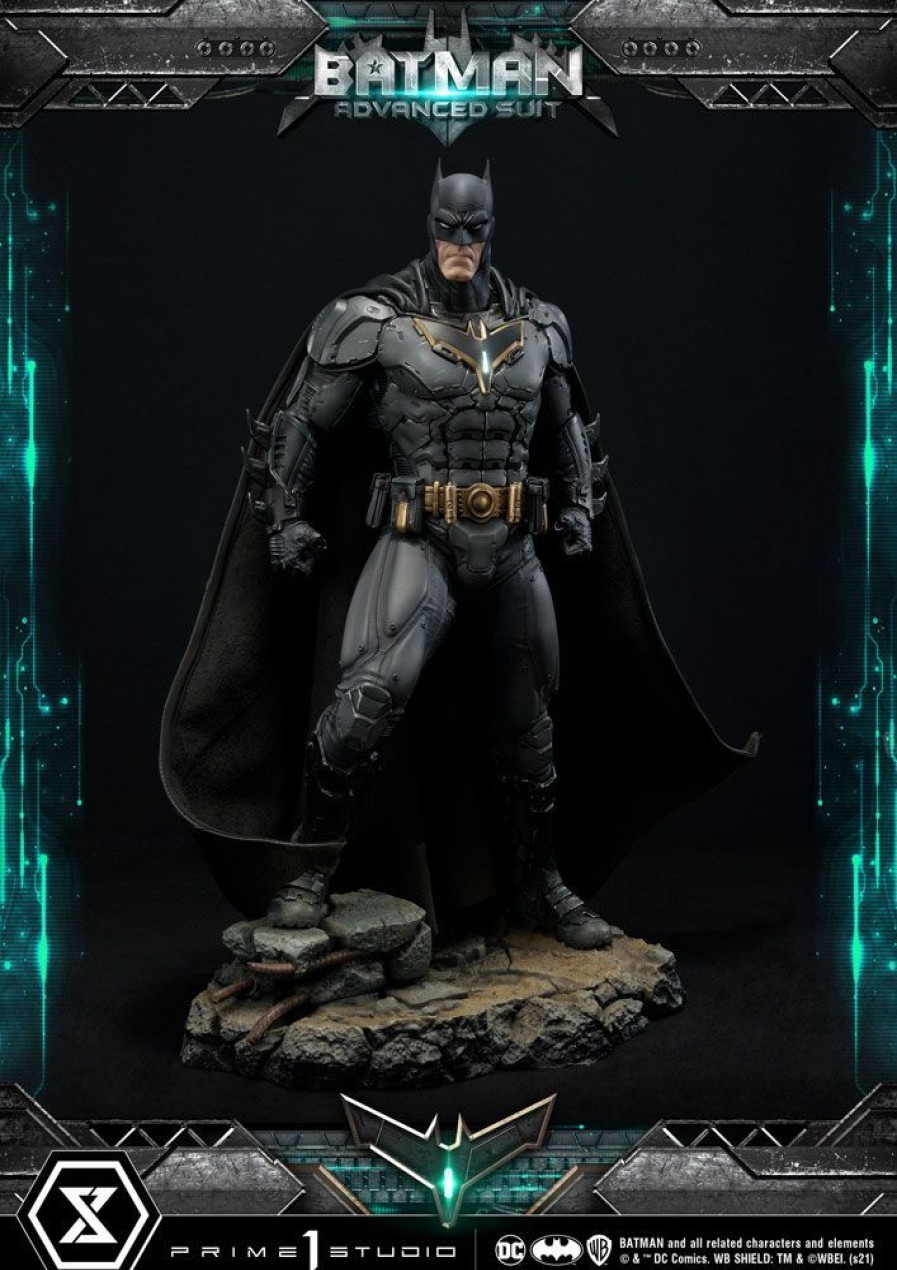 Limited Edition Statues Animetal | Dc Comics Statue Batman Advanced Suit By Josh Nizzi 51 Cm