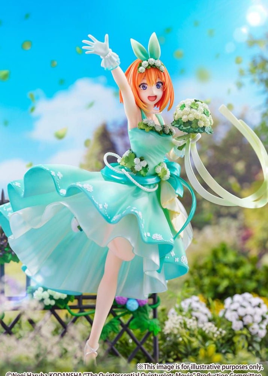 Categories Animetal | The Quintessential Quintuplets: The Movie Pvc Statue 1/7 Yotsuba Nakano Floral Dress Ver. 26 Cm