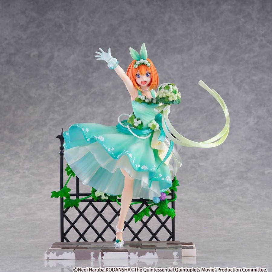 Categories Animetal | The Quintessential Quintuplets: The Movie Pvc Statue 1/7 Yotsuba Nakano Floral Dress Ver. 26 Cm