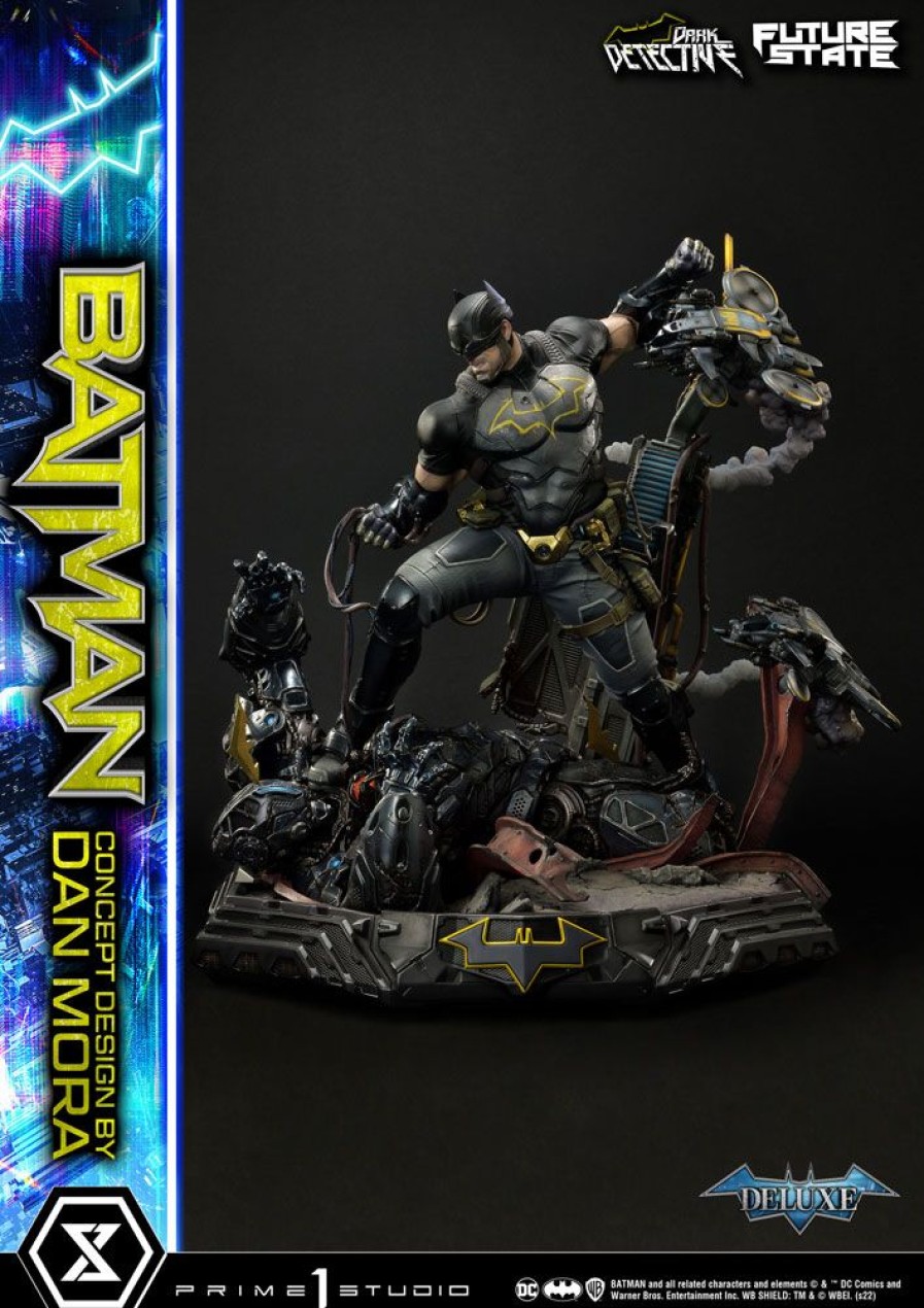 Categories Animetal | Dc Comics Statue 1/4 Batman Dark Detective Concept Design By Dan Mora Deluxe Bonus Version 59 Cm