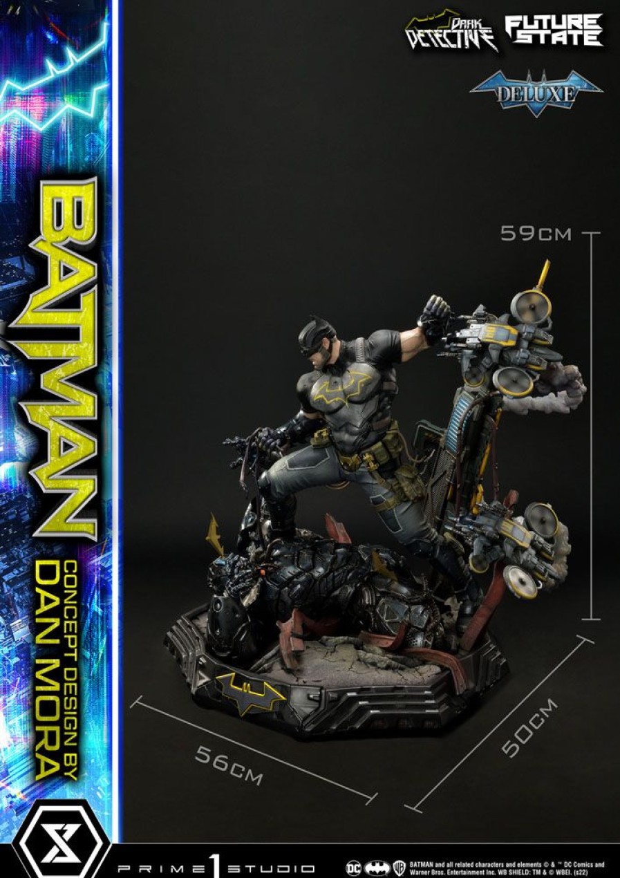 Categories Animetal | Dc Comics Statue 1/4 Batman Dark Detective Concept Design By Dan Mora Deluxe Bonus Version 59 Cm