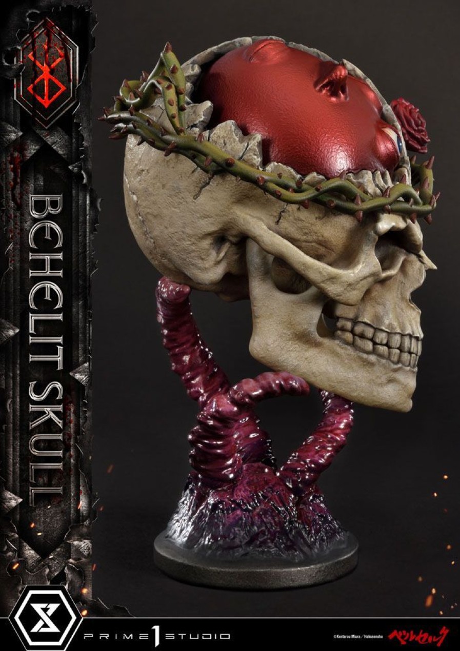 Categories Animetal | Berserk Life Scale Statue Behelit Skull 20 Cm