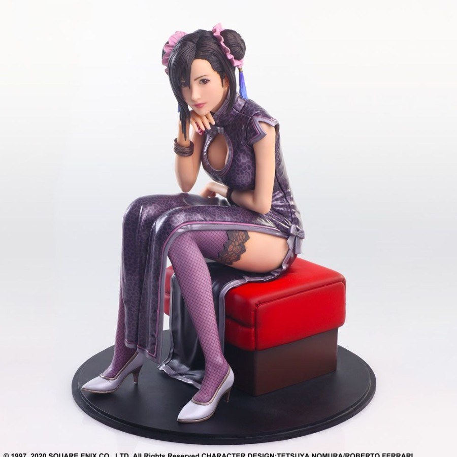 Categories Animetal | Final Fantasy Vii Remake Static Arts Gallery Statue Tifa Lockhart Sporty Dress Ver. 16 Cm