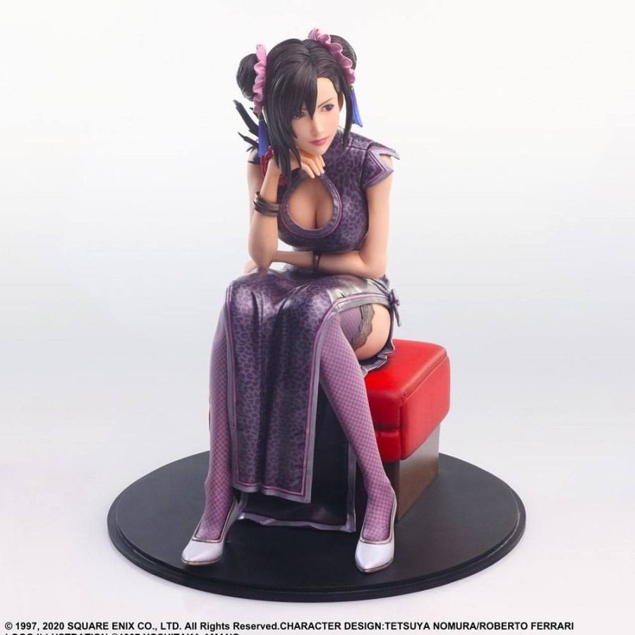 Categories Animetal | Final Fantasy Vii Remake Static Arts Gallery Statue Tifa Lockhart Sporty Dress Ver. 16 Cm