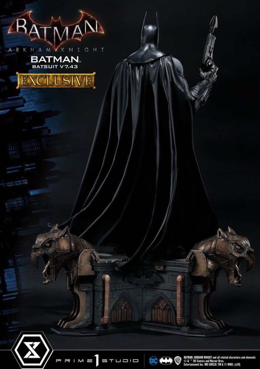 Limited Edition Statues Animetal | Batman Arkham Knight Statues 1/3 Batman Batsuit V7.43 Regular & Exclusive