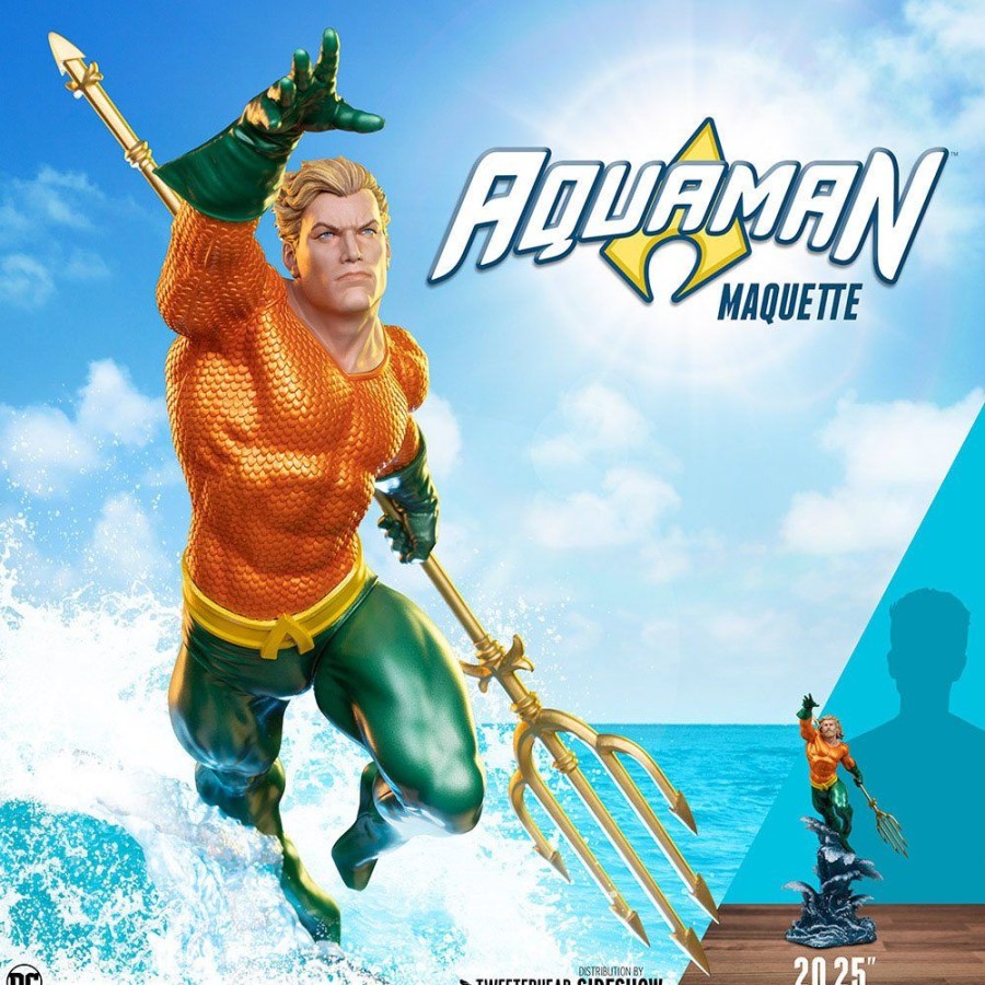 Categories Animetal | Dc Comics Maquette 1/6 Aquaman 51 Cm