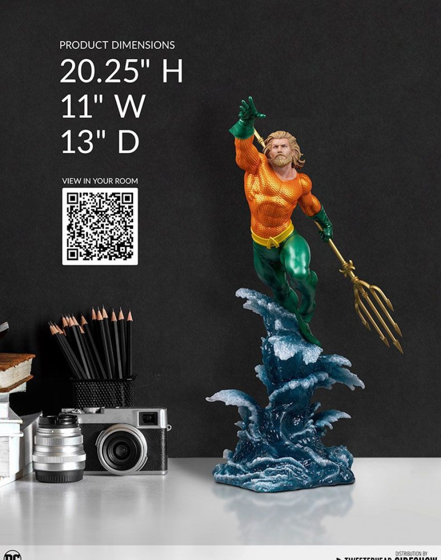 Categories Animetal | Dc Comics Maquette 1/6 Aquaman 51 Cm