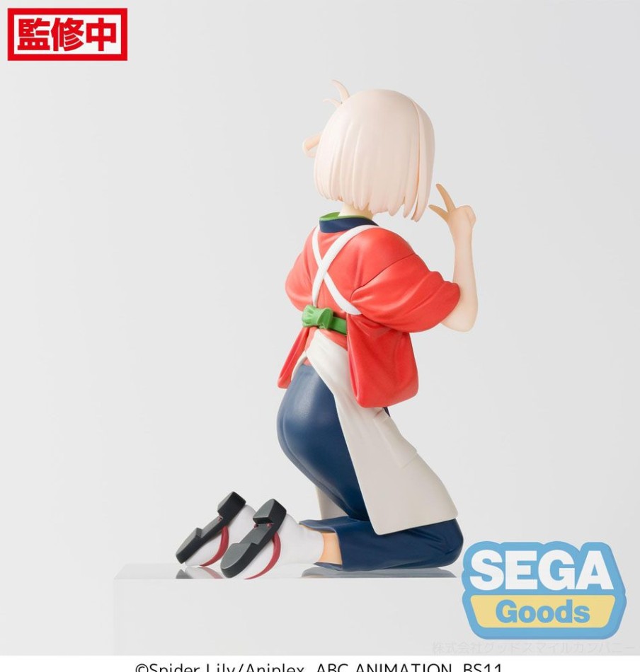 Categories Animetal | Lycoris Recoil Pm Perching Pvc Statue Chisato Nishikigi 14 Cm