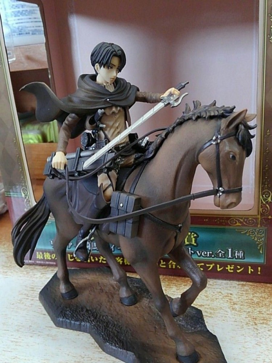 Categories Animetal | Attack On Titan Equestrian Statue Levi Repaint Ver. Ichiban Kuji Special