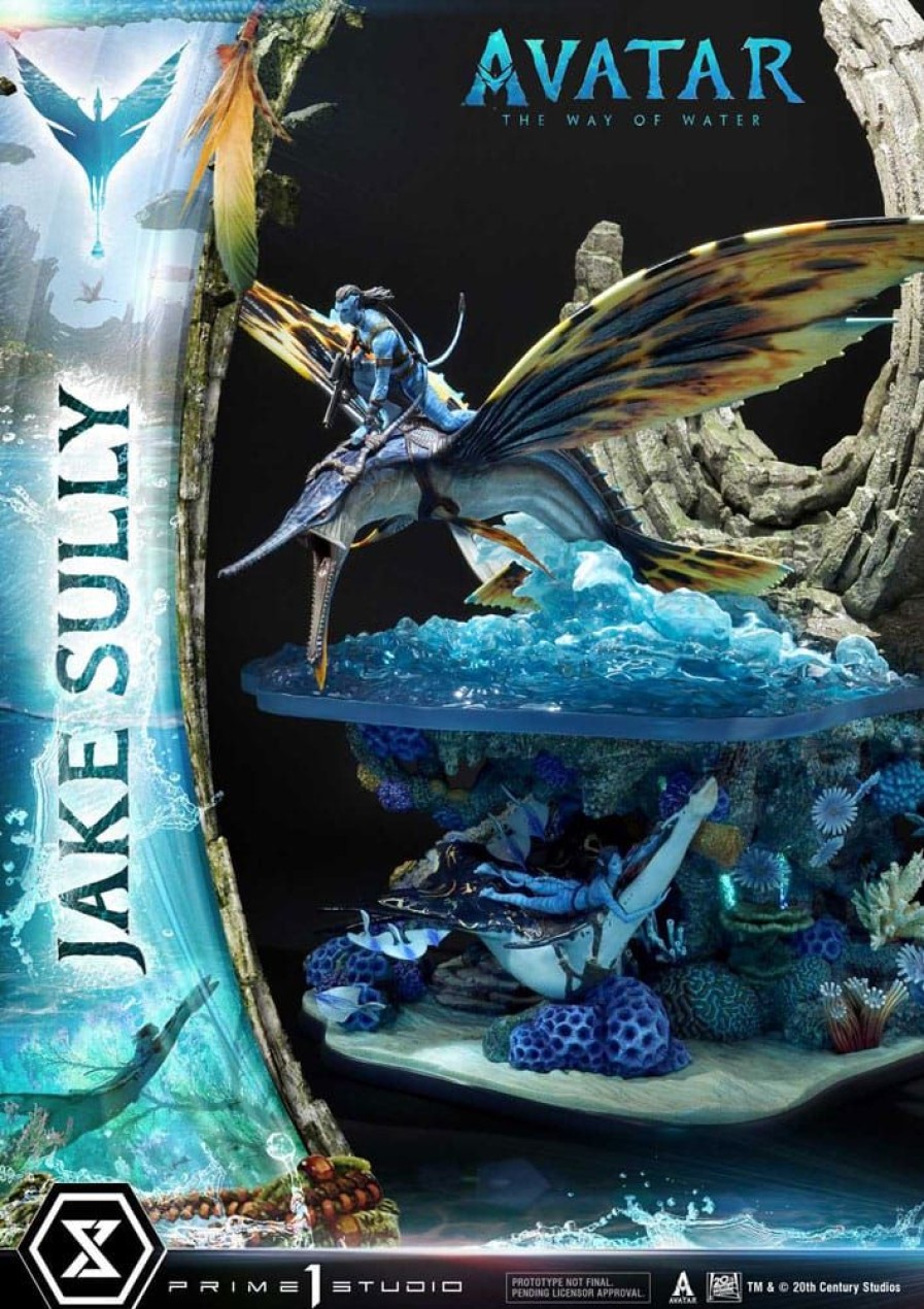 Categories Animetal | Avatar: The Way Of Water Statue Jake Sully 59 Cm