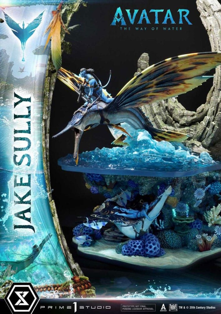 Categories Animetal | Avatar: The Way Of Water Statue Jake Sully Bonus Version 59 Cm