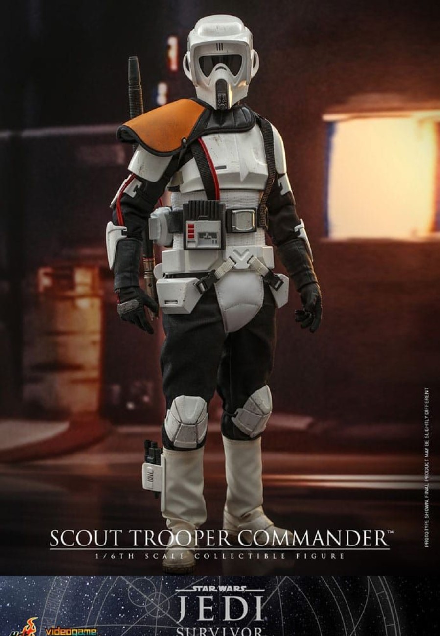 Categories Animetal | Star Wars: Jedi Survivor Videogame Masterpiece Action Figure 1/6 Scout Trooper Commander 30 Cm