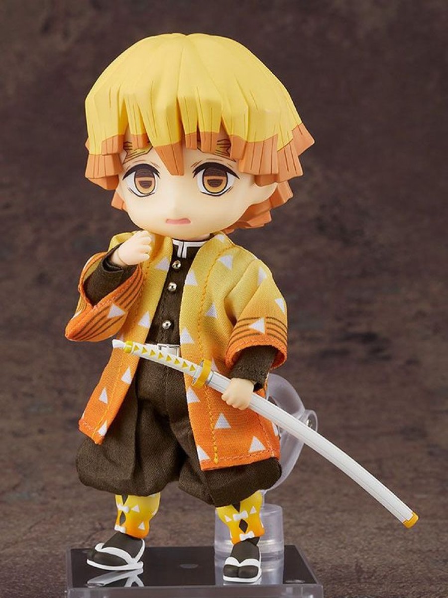 Categories Animetal | Demon Slayer: Kimetsu No Yaiba Nendoroid Doll Action Figure Zenitsu Agatsuma 14 Cm