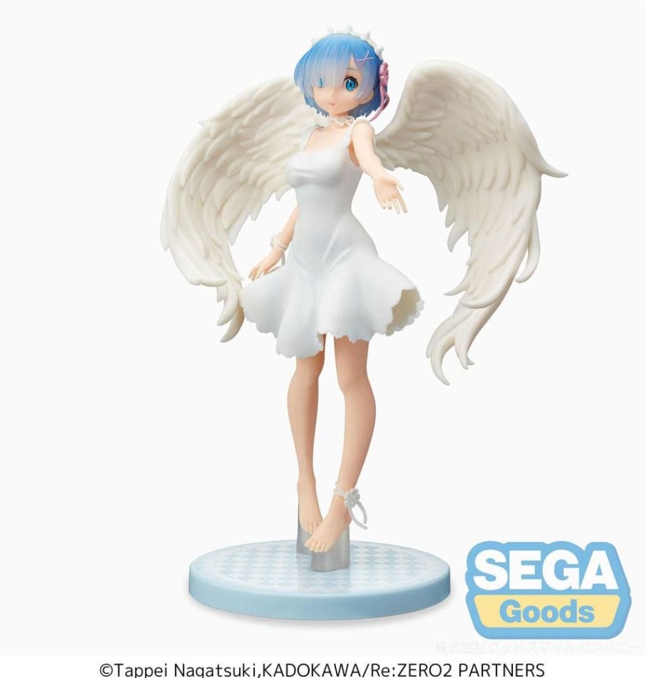 Categories Animetal | Re: Zero Starting Life In Another World Spm Pvc Statue Rem Demon Angel Ver. 21 Cm