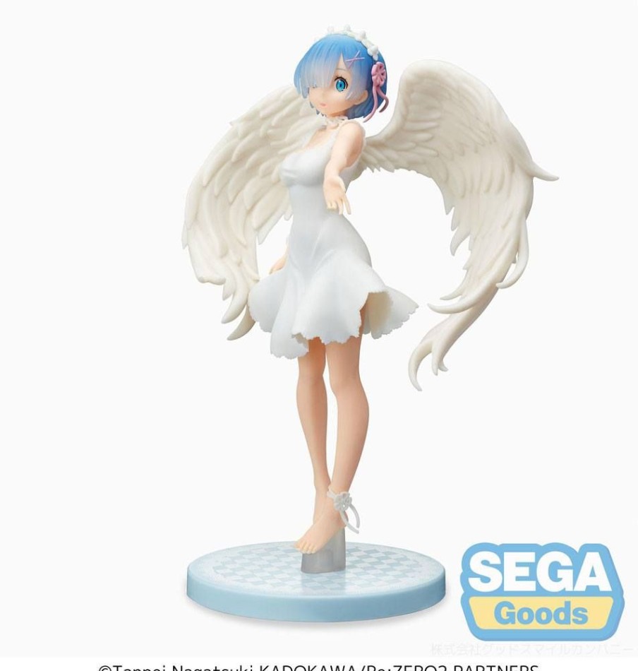 Categories Animetal | Re: Zero Starting Life In Another World Spm Pvc Statue Rem Demon Angel Ver. 21 Cm