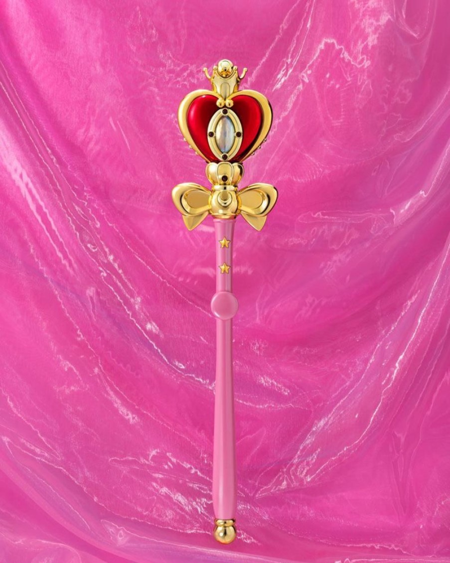 Categories Animetal | Sailor Moon Proplica Replica 1/1 Spiral Heart Moon Rod Brilliant Color Edition 48 Cm