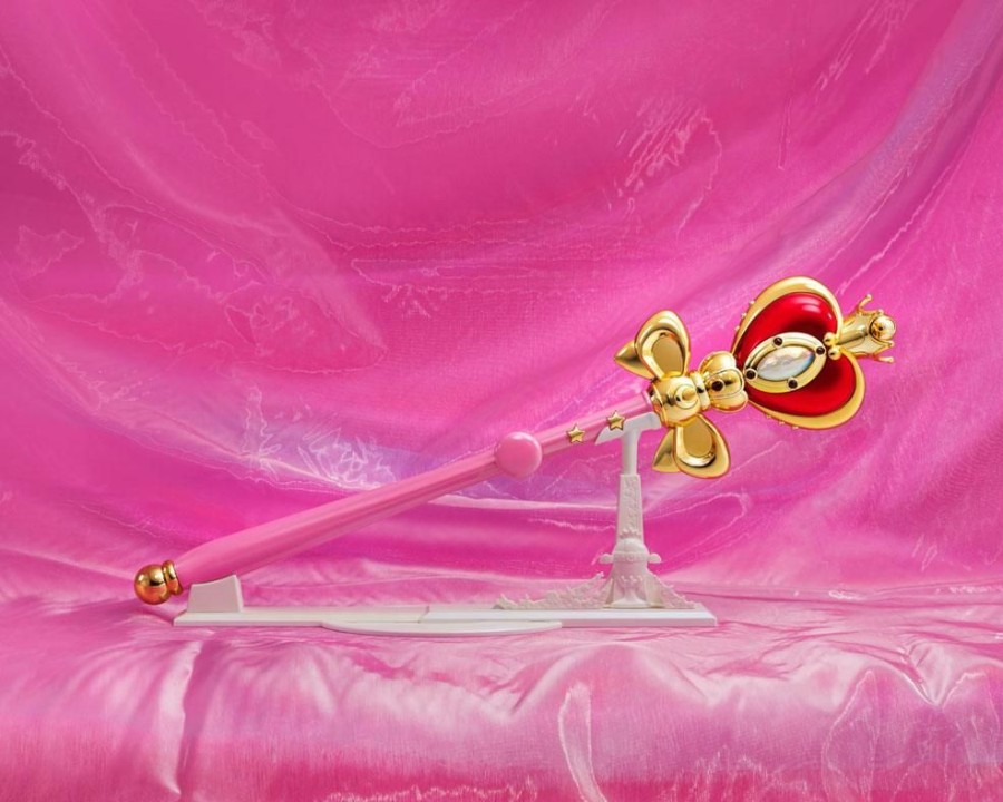 Categories Animetal | Sailor Moon Proplica Replica 1/1 Spiral Heart Moon Rod Brilliant Color Edition 48 Cm