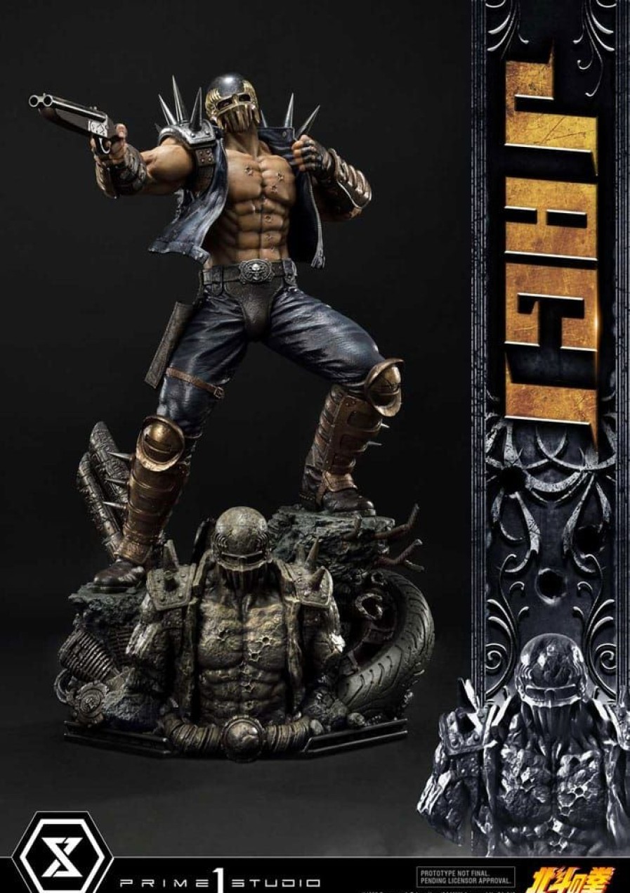 Categories Animetal | Fist Of The North Star Statue Jagi 69 Cm