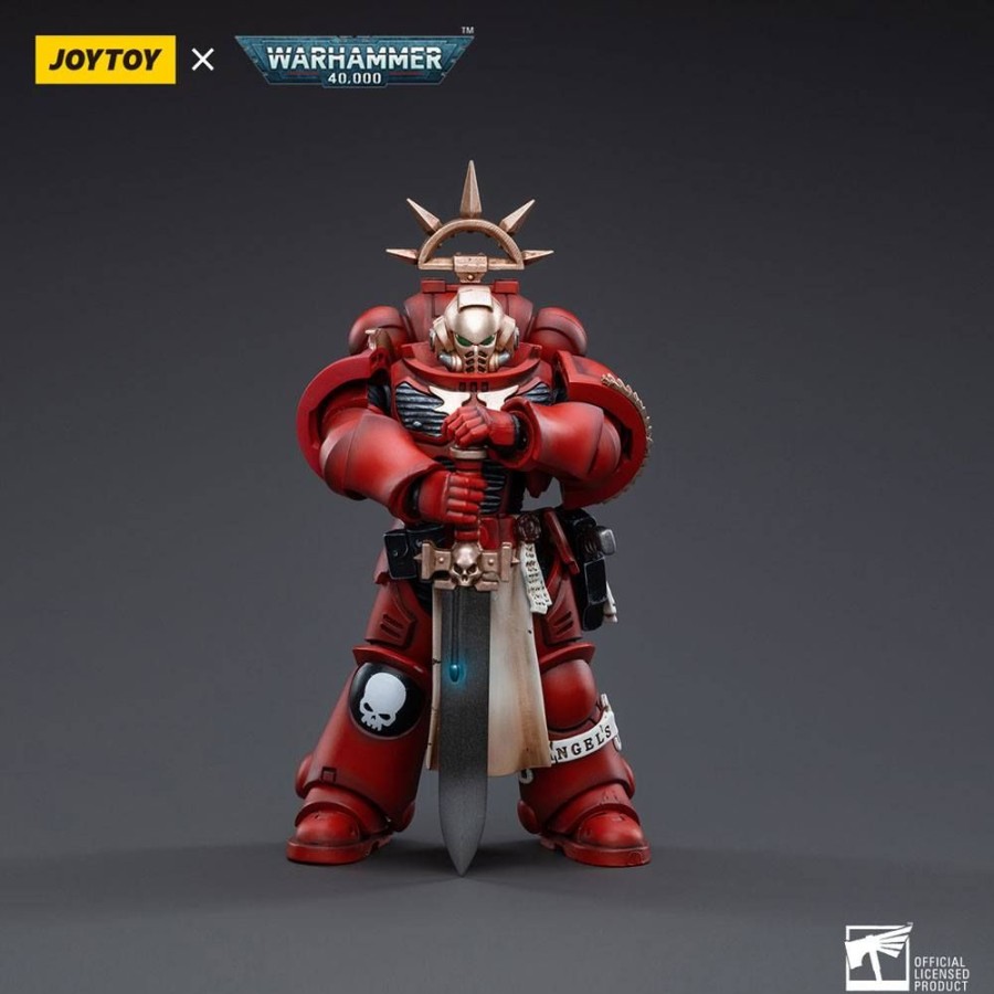 Categories Animetal | Warhammer 40K Action Figure 1/18 Blood Angels Veteran Laenatus 12 Cm