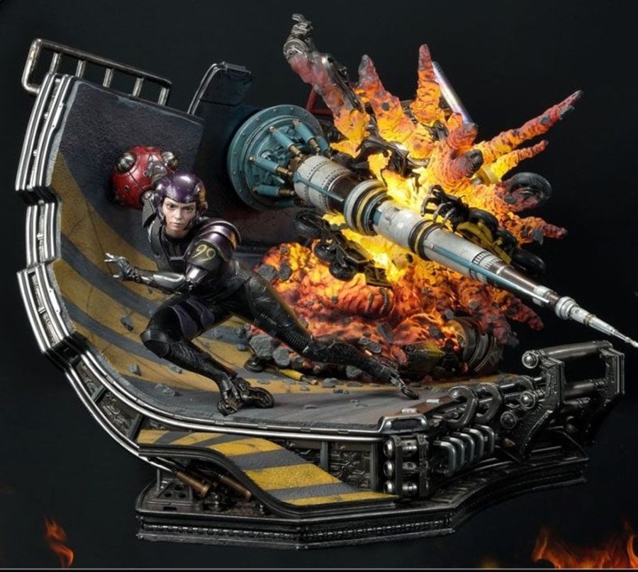 Limited Edition Statues Animetal | Alita: Battle Angel Statue Alita Berserker Motorball Tryout 1/4 Scale