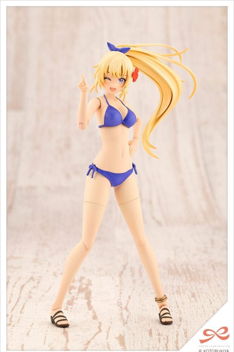 Categories Animetal | Sousai Shojo Teien Plastic Model Kit 1/10 Ritsuka Saeki (Swim Style) 16 Cm