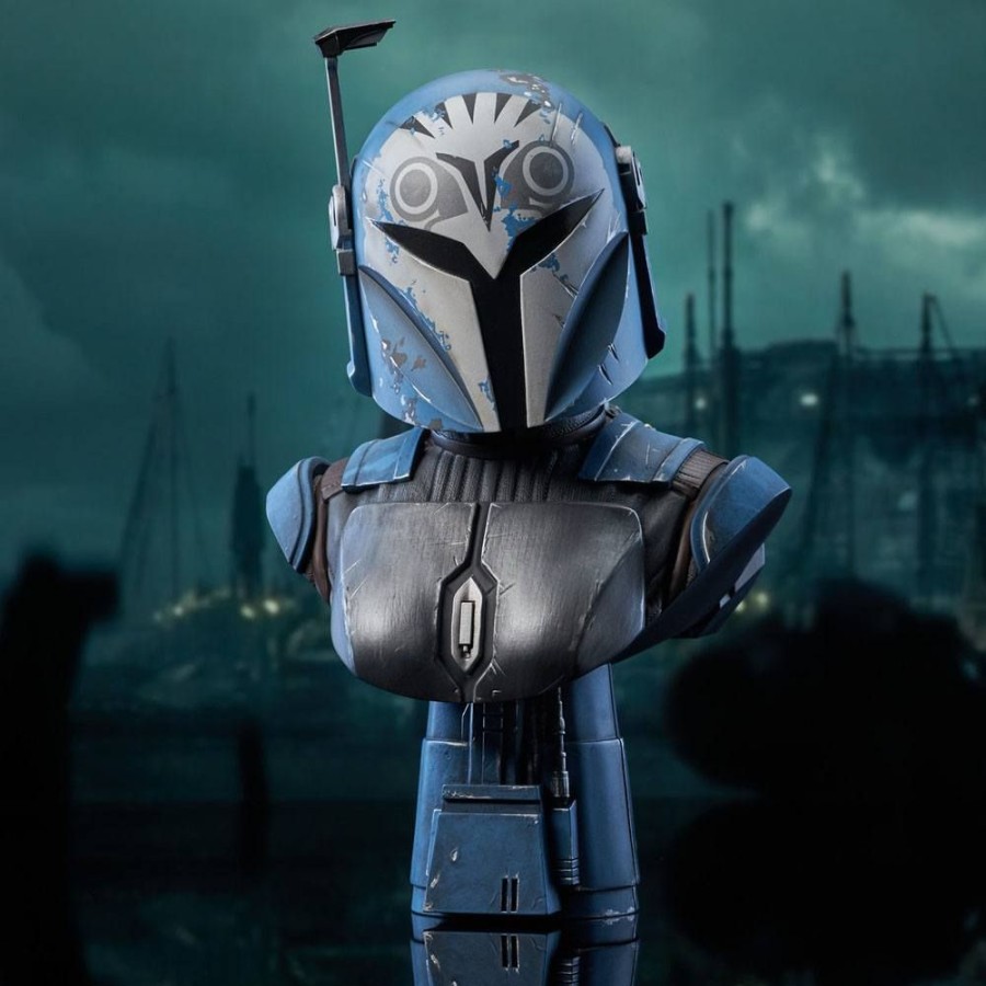 Categories Animetal | Star Wars The Mandalorian Legends In 3D Bust 1/2 Bo-Katan Kryze 25 Cm