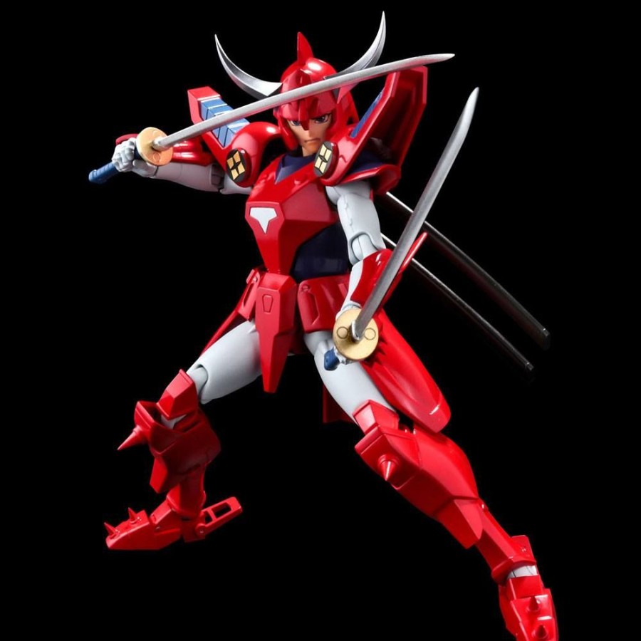 Categories Animetal | Chou-Dan-Kadou Yoroiden-Samurai Troopers Action Figure Rekka No Ryo 16 Cm