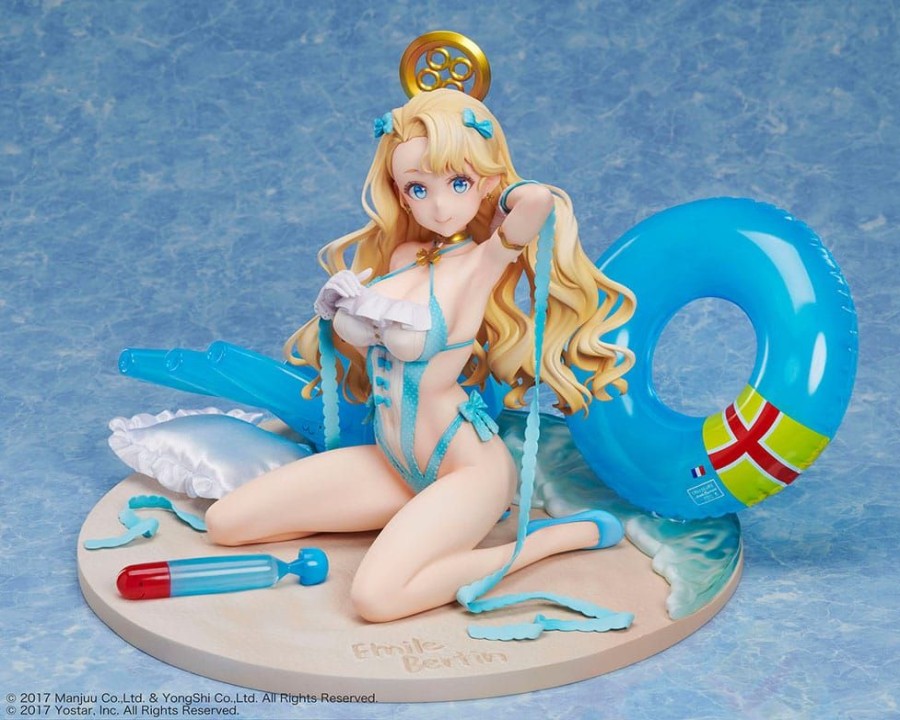 Categories Animetal | Azur Lane Pvc Statue 1/4 Emile Bertin Swimsuit Costume Cote D'Azur 21 Cm