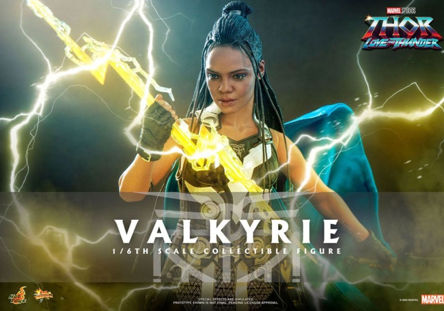 Categories Animetal | Thor: Love And Thunder Masterpiece Action Figure 1/6 Valkyrie 28 Cm