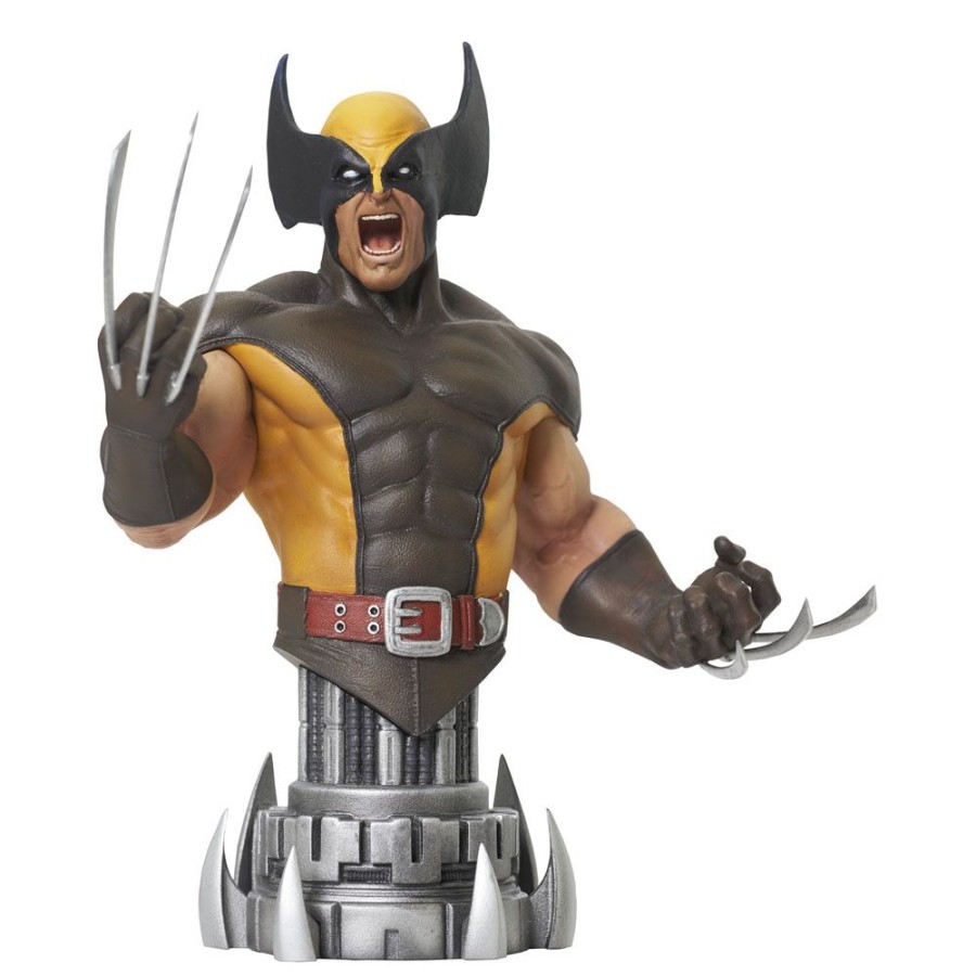 Categories Animetal | Marvel Comics Bust 1/7 Brown Wolverine 14 Cm