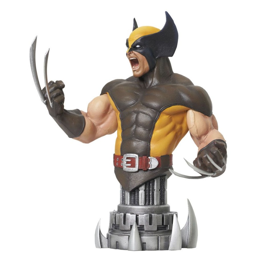 Categories Animetal | Marvel Comics Bust 1/7 Brown Wolverine 14 Cm