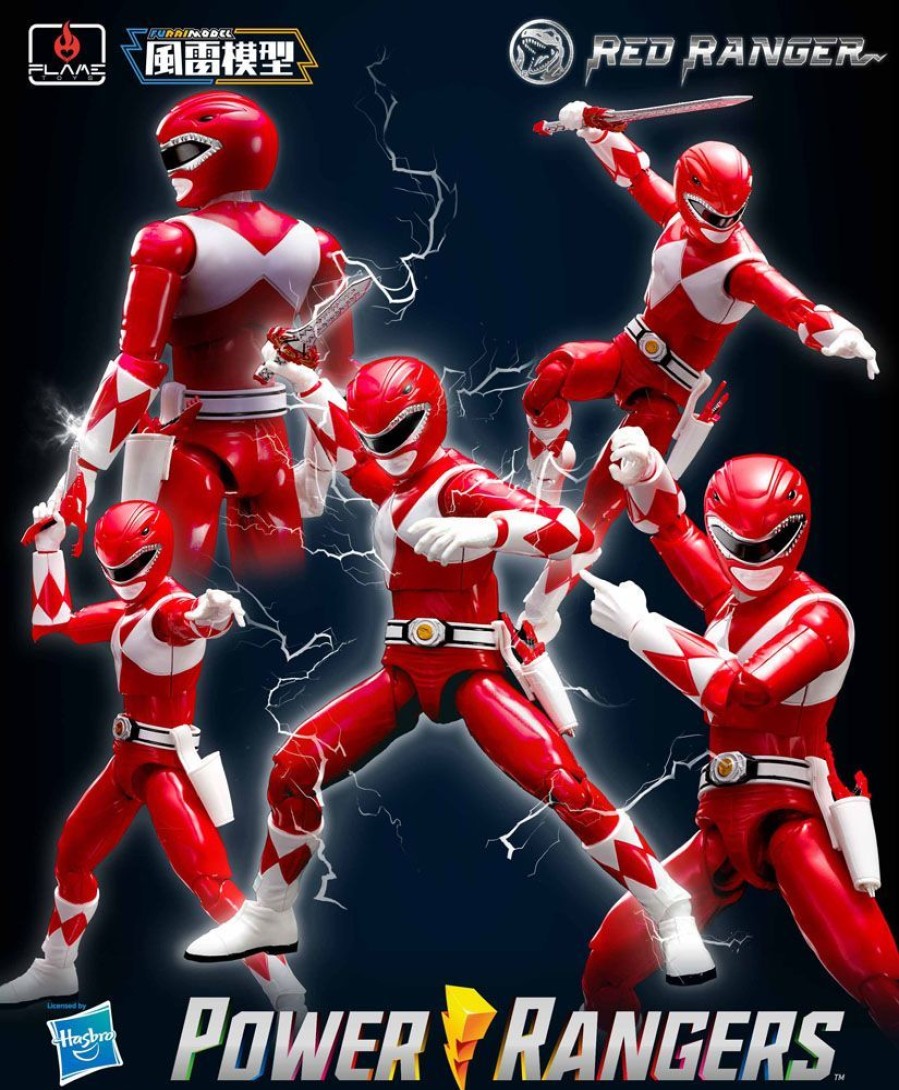 Categories Animetal | Power Rangers Furai Model Plastic Model Kit Red Ranger 13 Cm